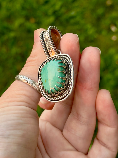 Pendentif Alacron Turquoise