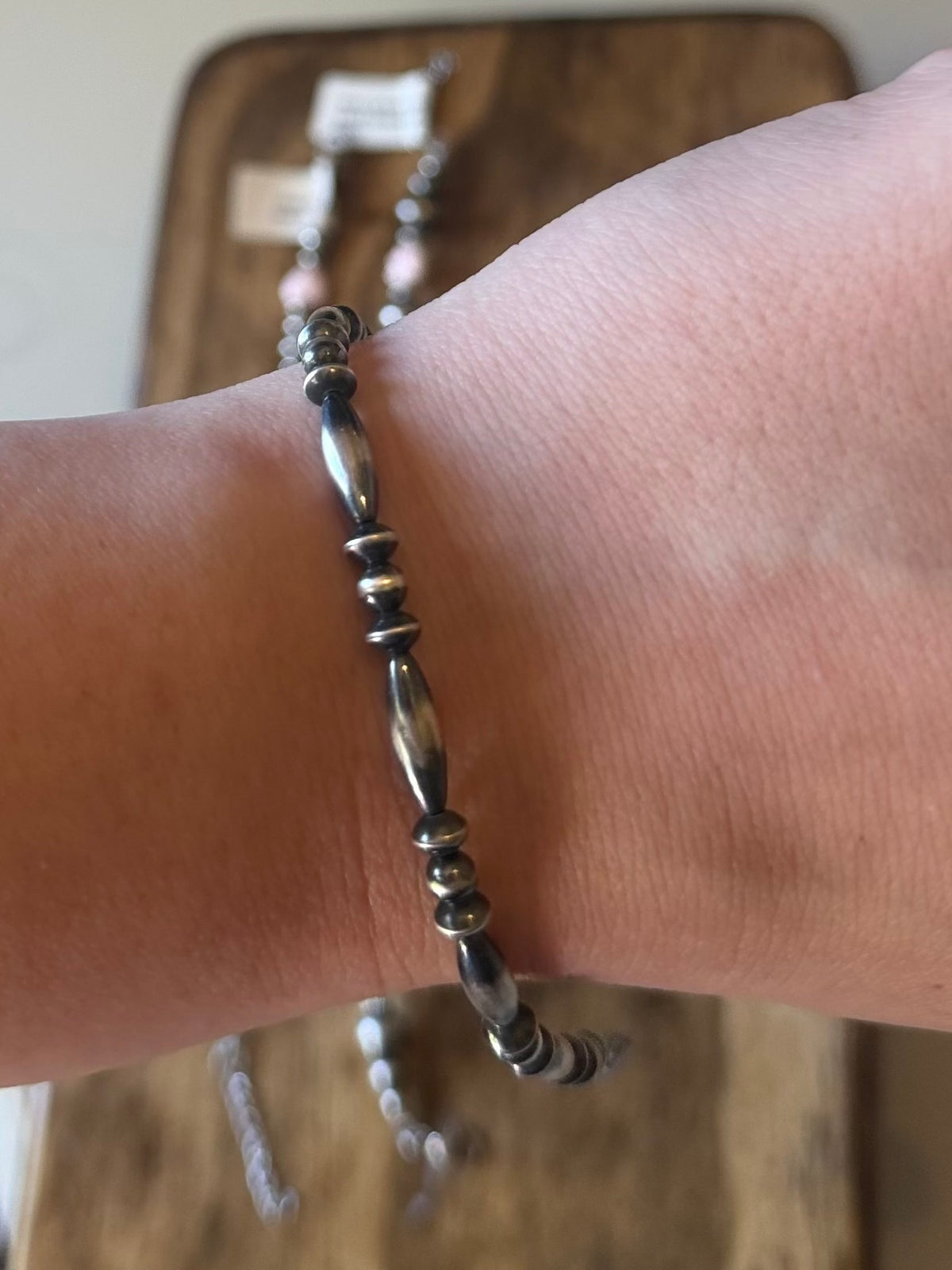 Sterling torpedo bracelet