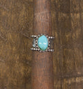 Sonoran Turquoise Cigar Ring (SIZE 9)