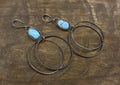 Golden Hills Hook Earrings