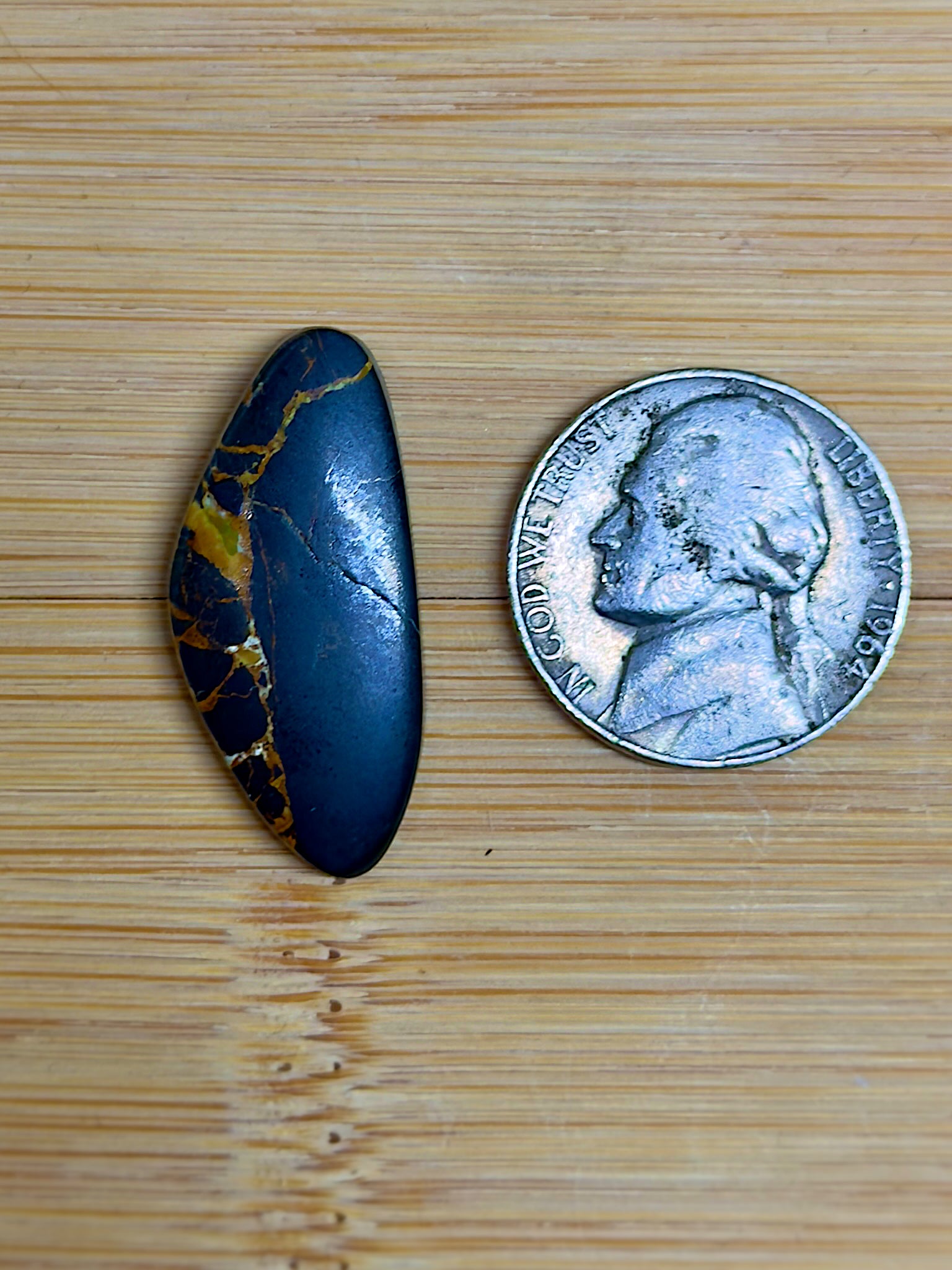 Blackjack Turquoise Cabochon (RARE)