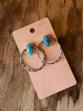 Sonoran Hoop Studs