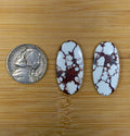 Wild Horse Magnesite Cabochons (Pair)