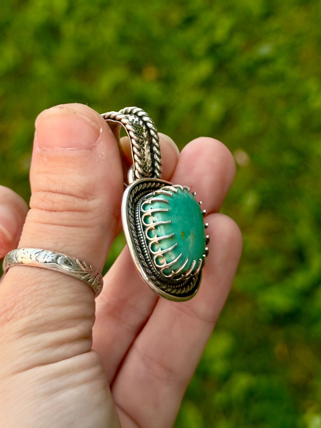 Pendentif Alacron Turquoise