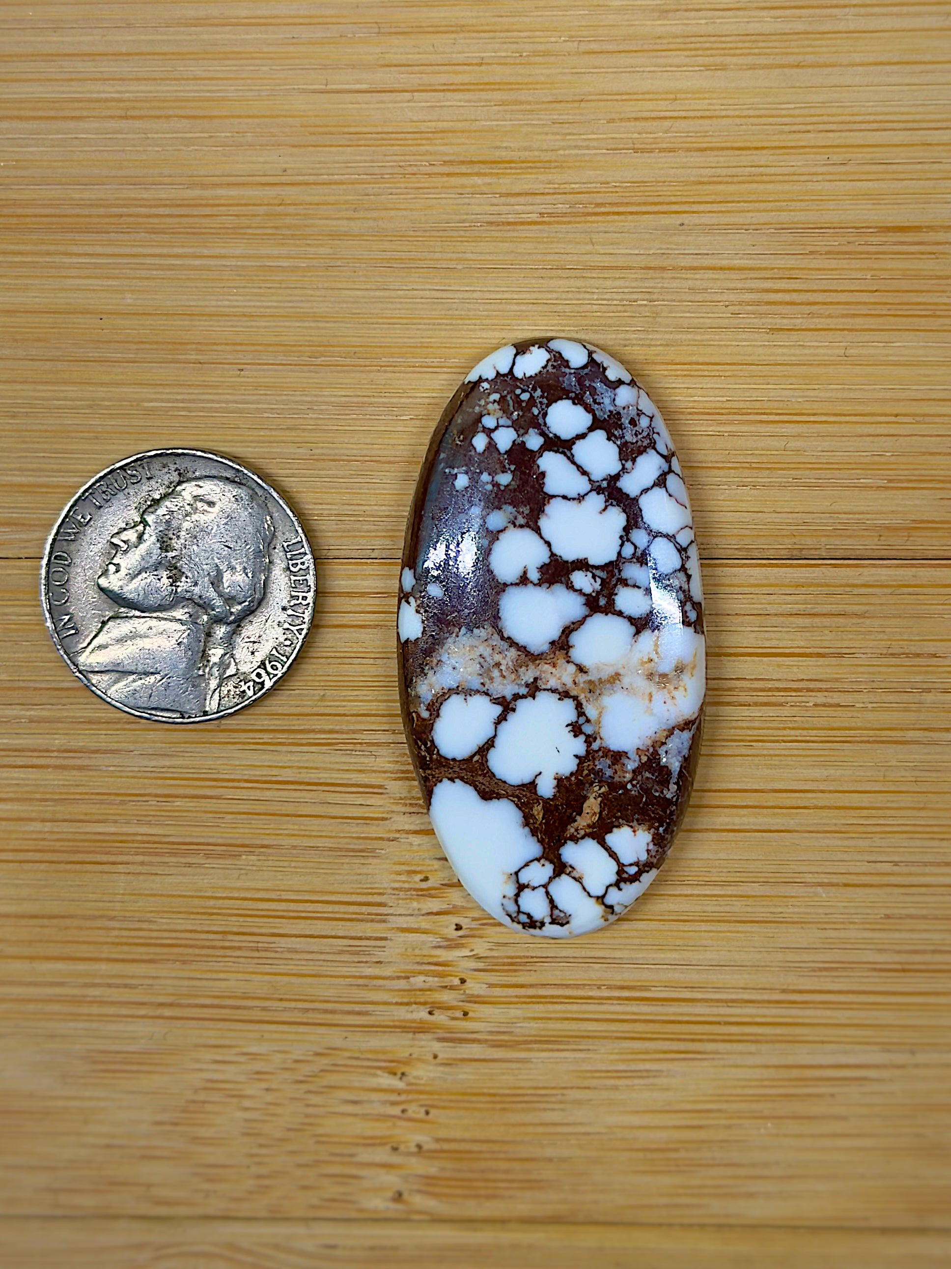 Wild Horse Magnesite Cabochon