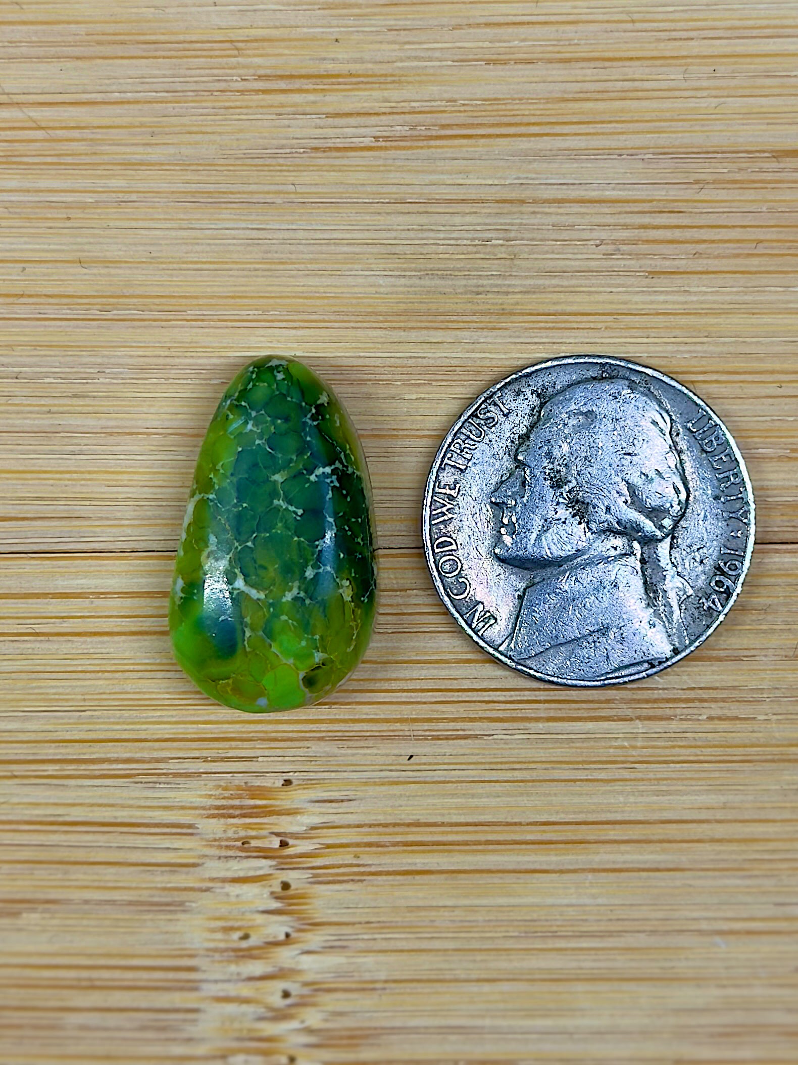 Autumn Creek Turquoise (Kingman Mine) Cabochon