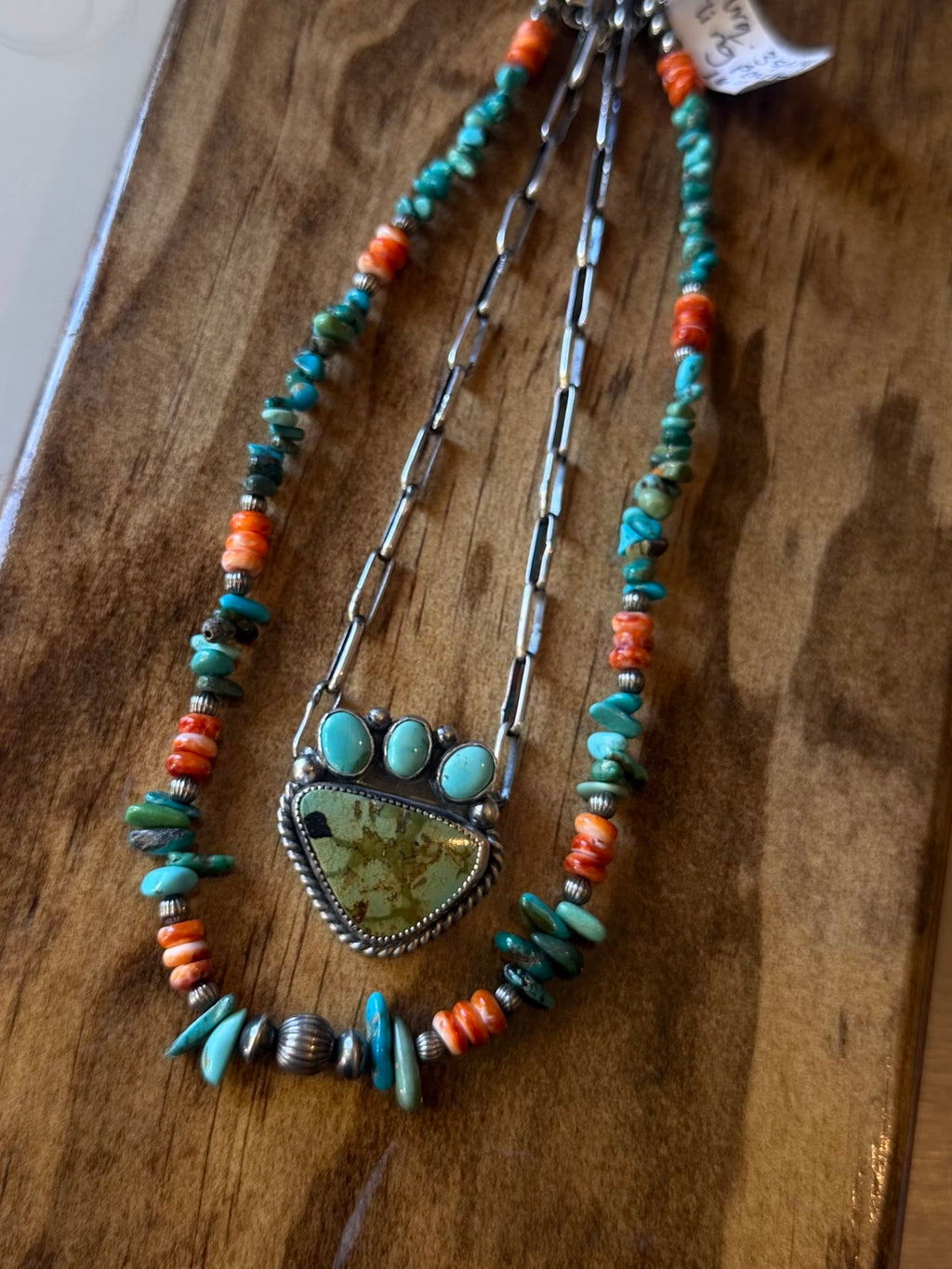 Blackjack & Lone Mtn Turquoise Necklace