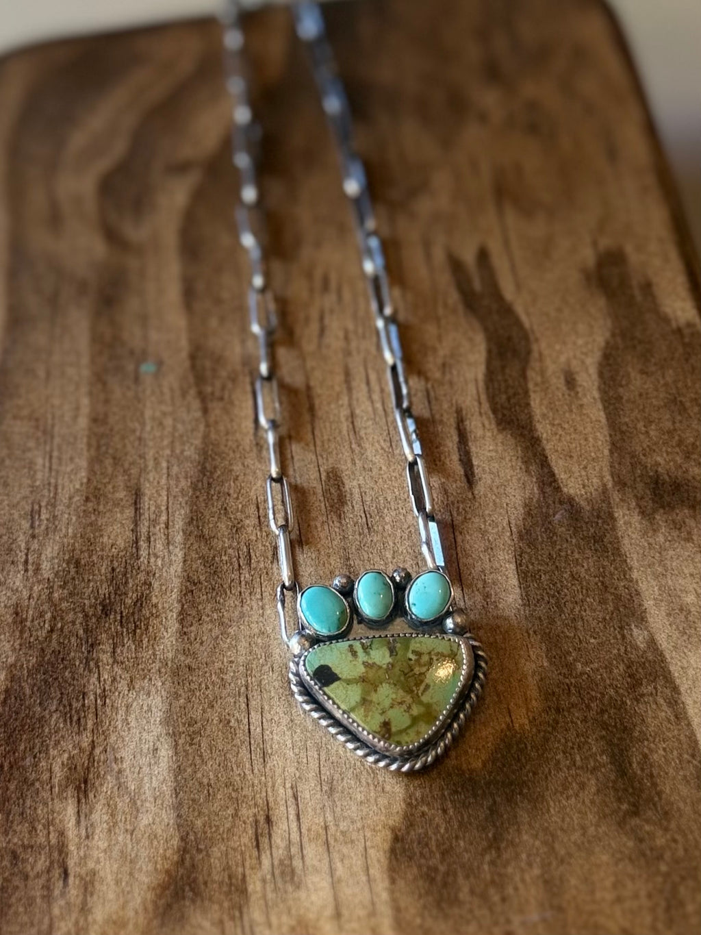Blackjack & Lone Mtn Turquoise Necklace