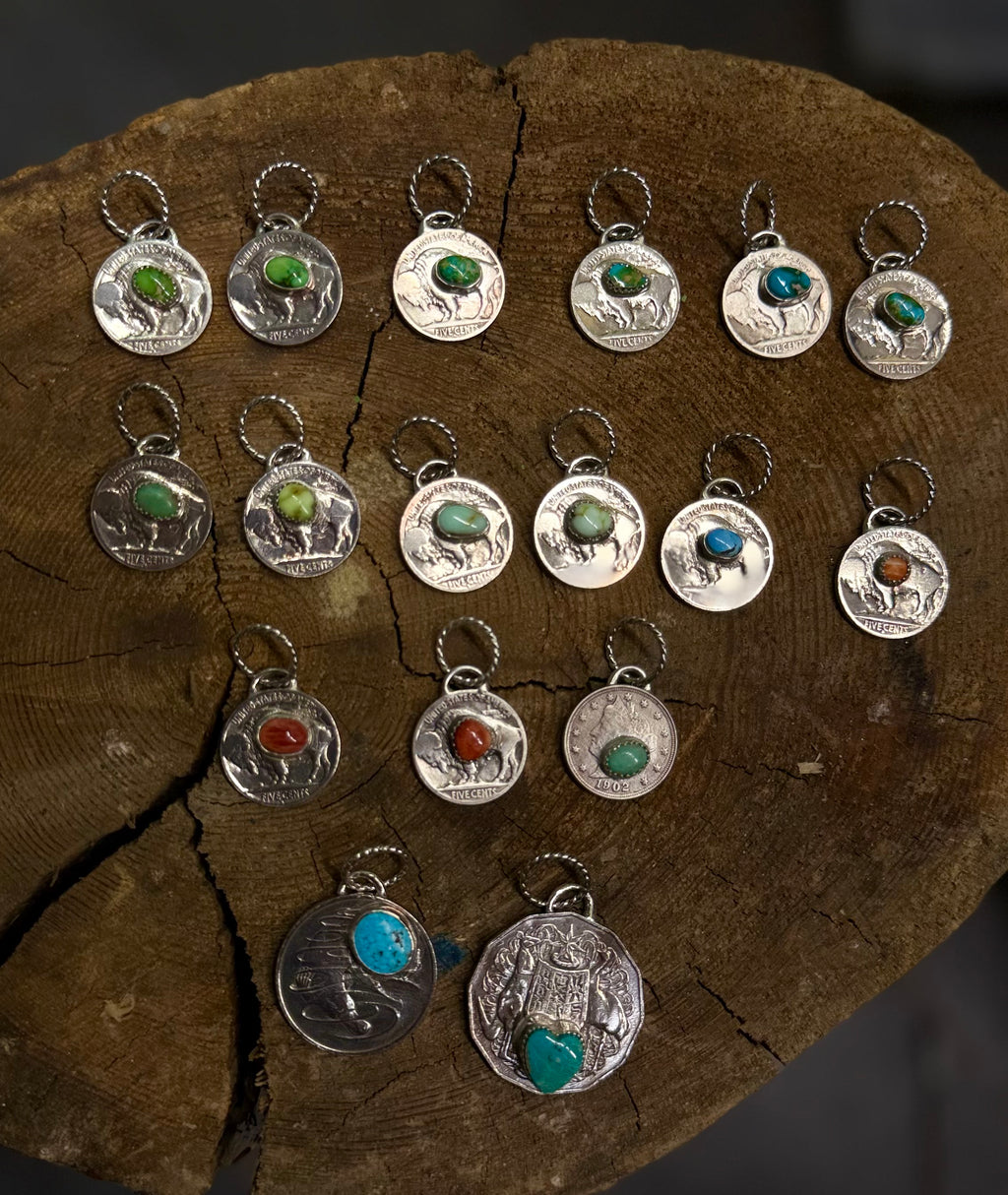 Buffalo Nickel Pendants