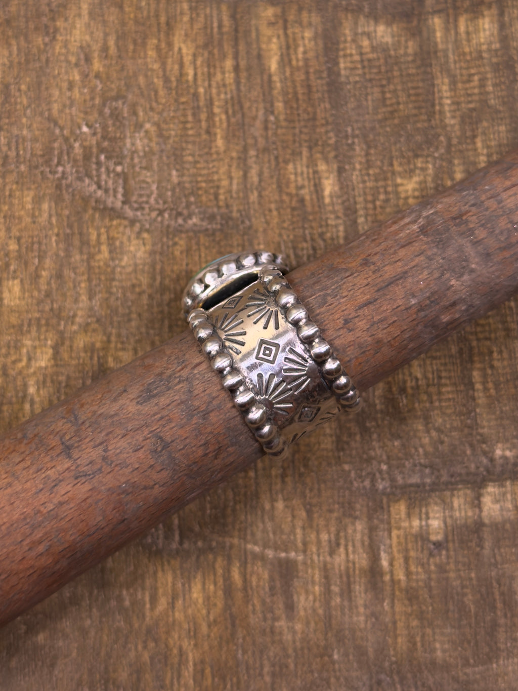 Sonoran Turquoise Cigar Ring (SIZE 9)