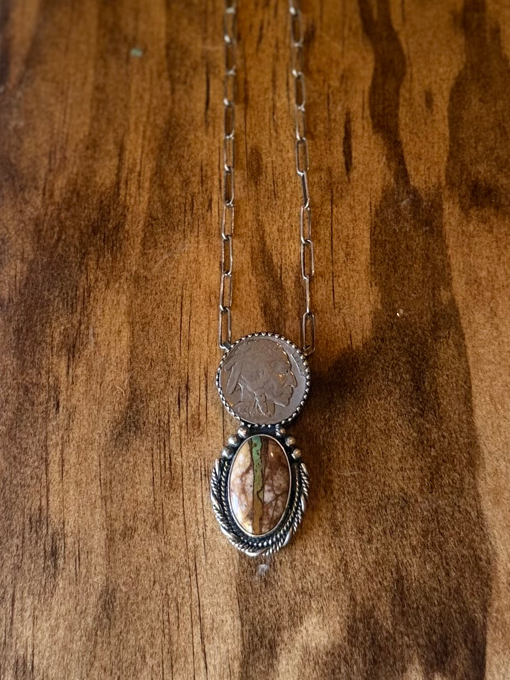 Royston & Indian Head Nickel Necklace