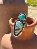 Iron Maiden & Royston Turquoise Ring - Adjustable (Sizes 5.5 - 11)