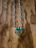 Blackjack & Lone Mtn Turquoise Necklace