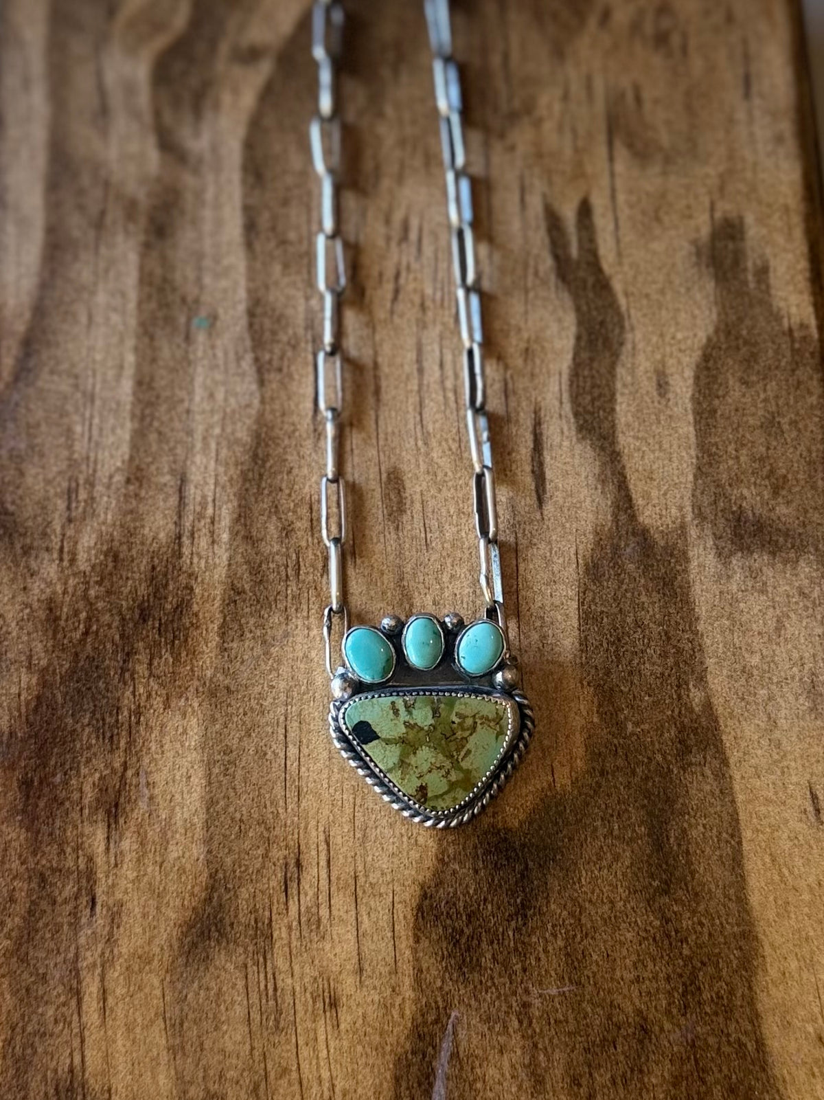 Blackjack & Lone Mtn Turquoise Necklace