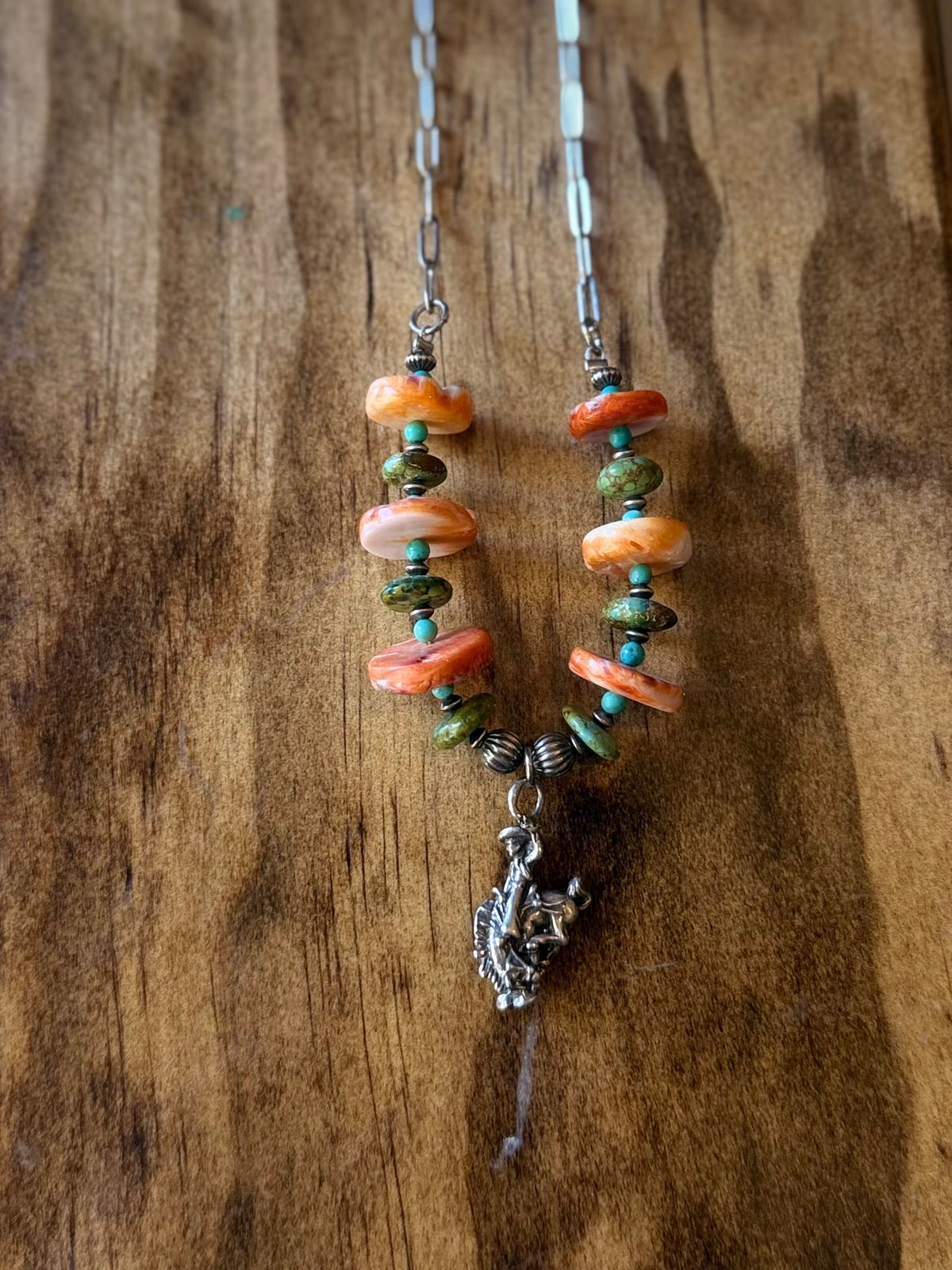 ‘Rank Rider’ stacker necklace