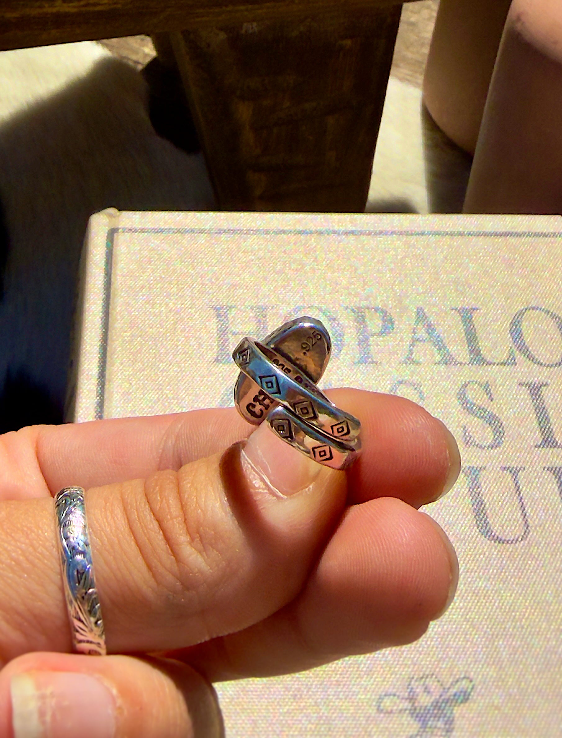 Pilot Mountian Ring - Adjustable size ( 7 - 10 )