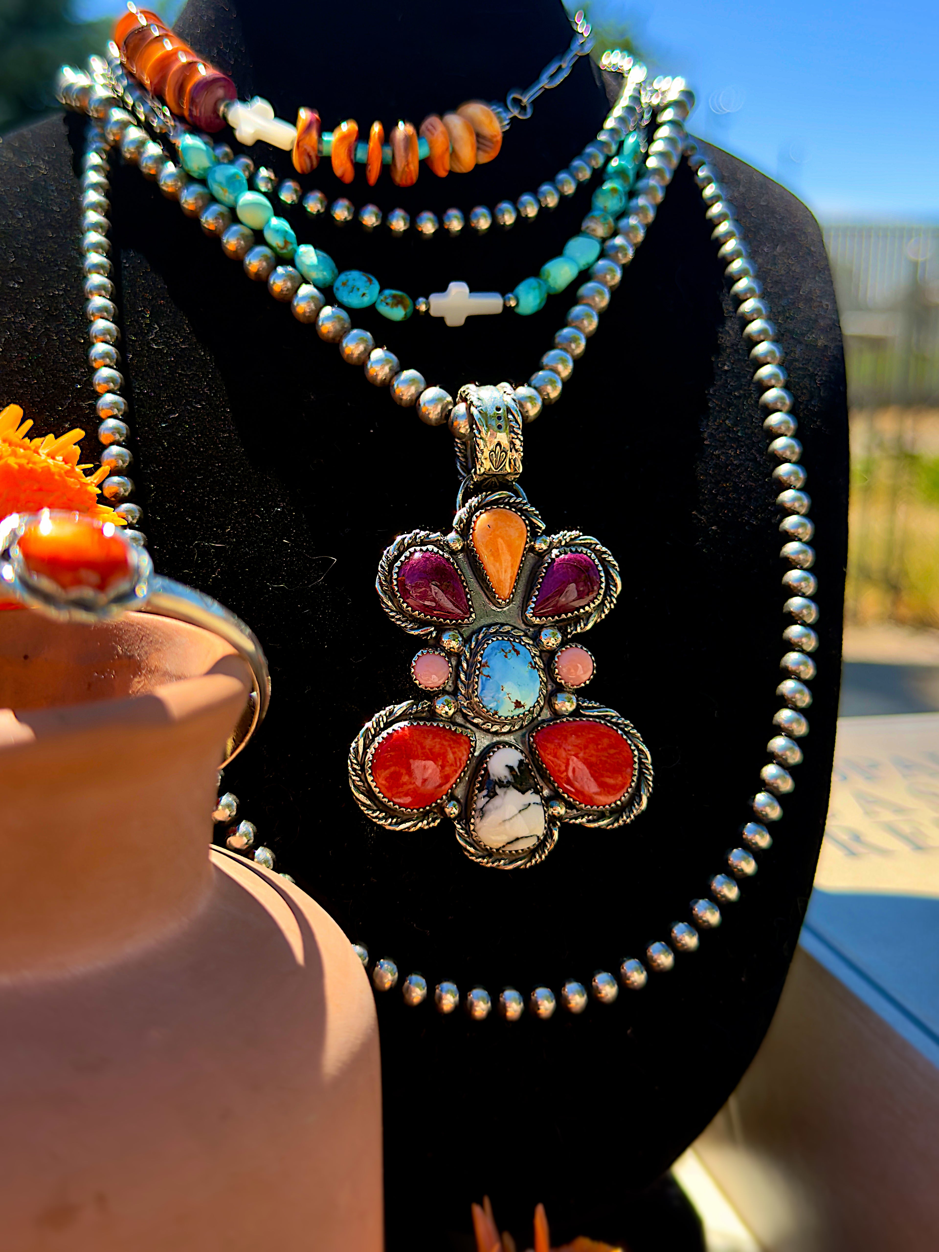 ‘Power Puff’ Pendant
