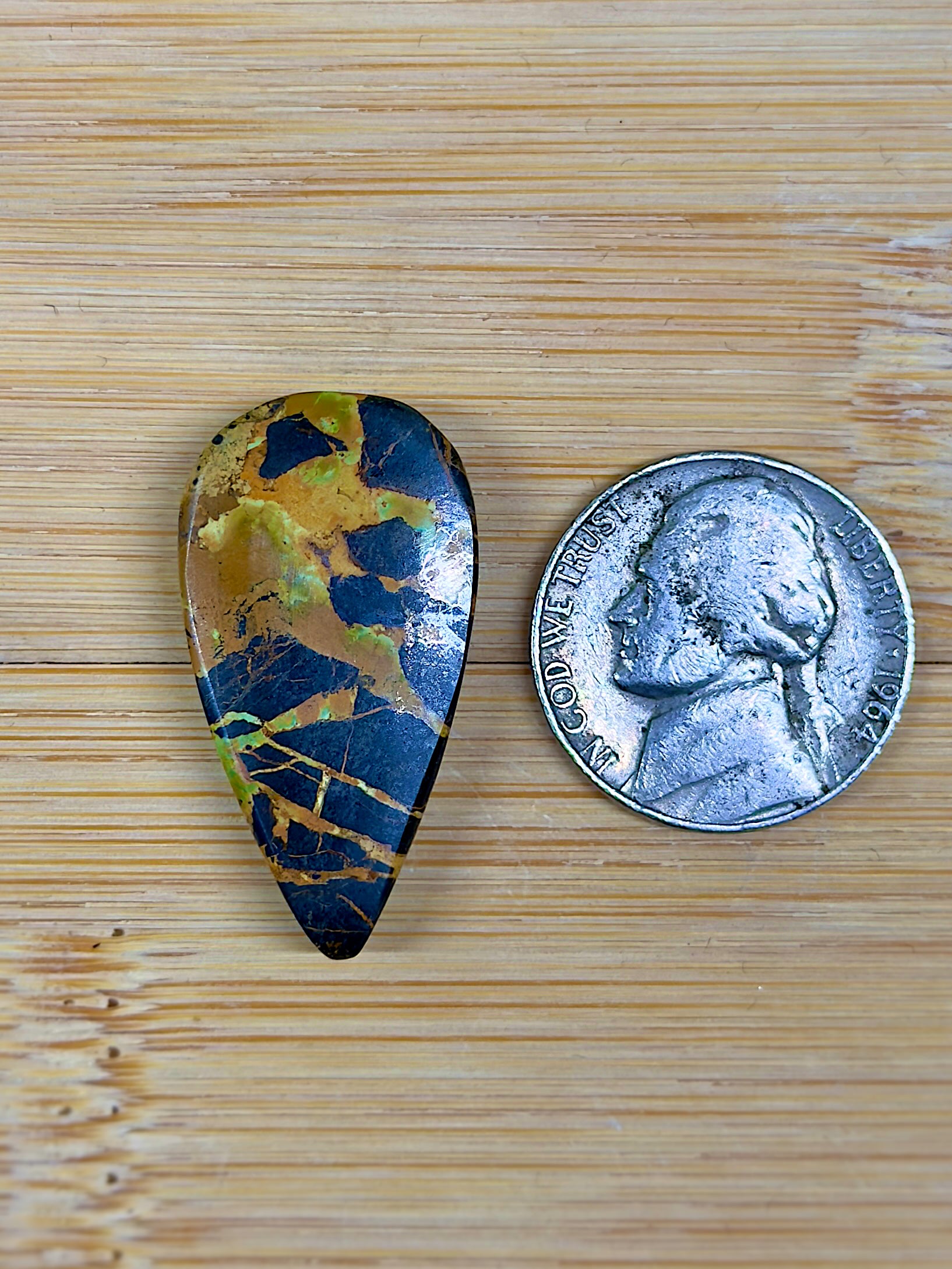 Blackjack Turquoise Cabochon (RARE)