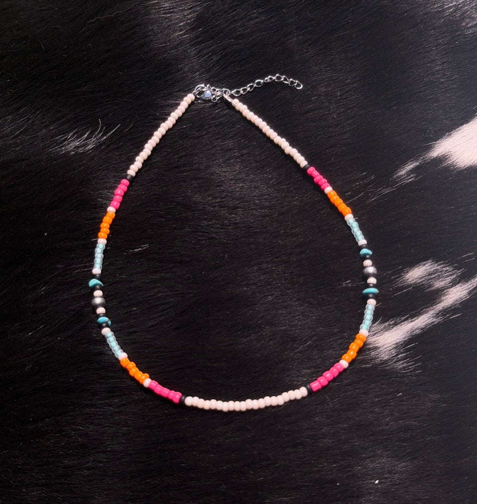‘Malibu Cowgirl’ Choker Necklace