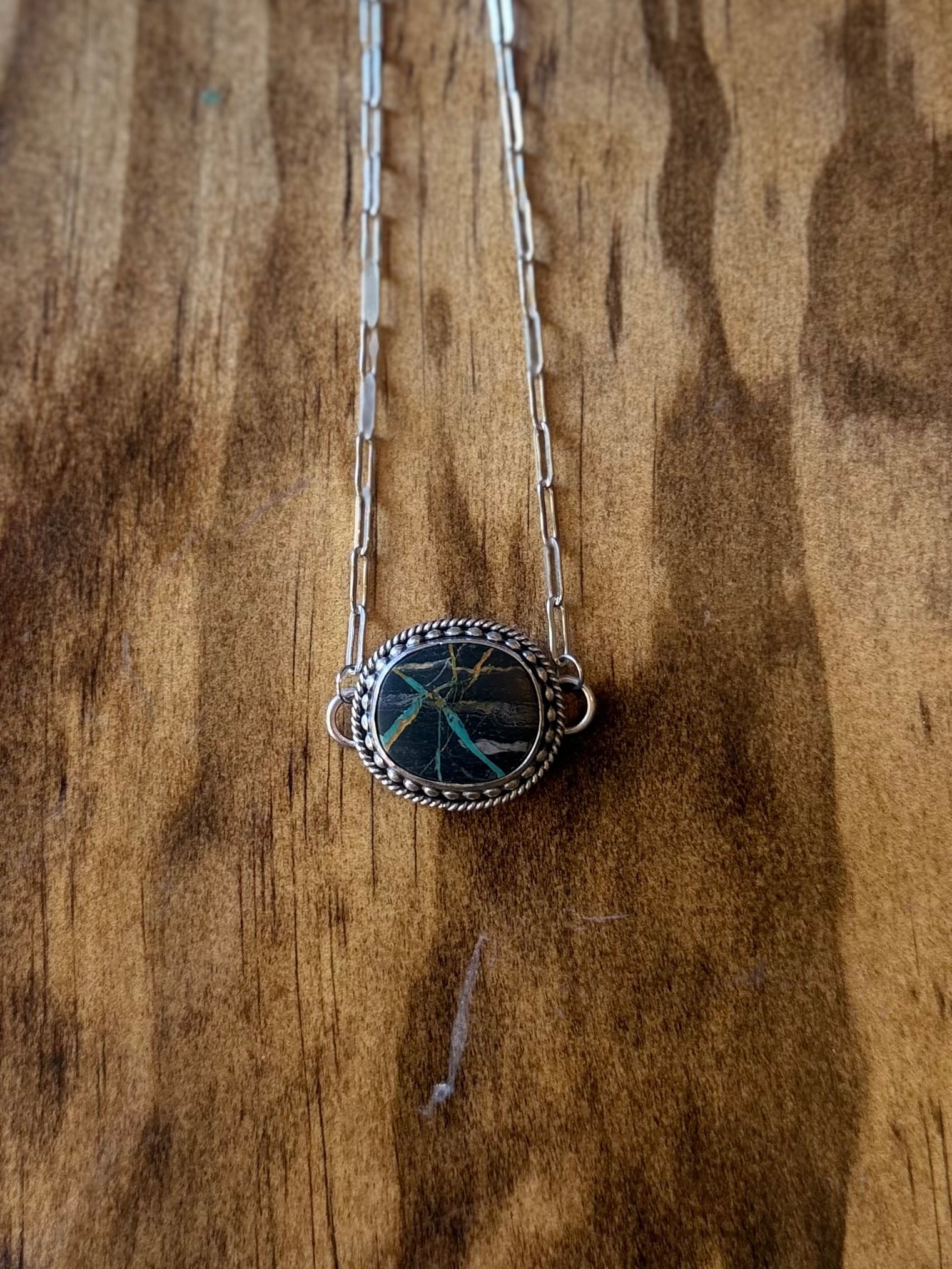 Black Jack Turquoise Choker