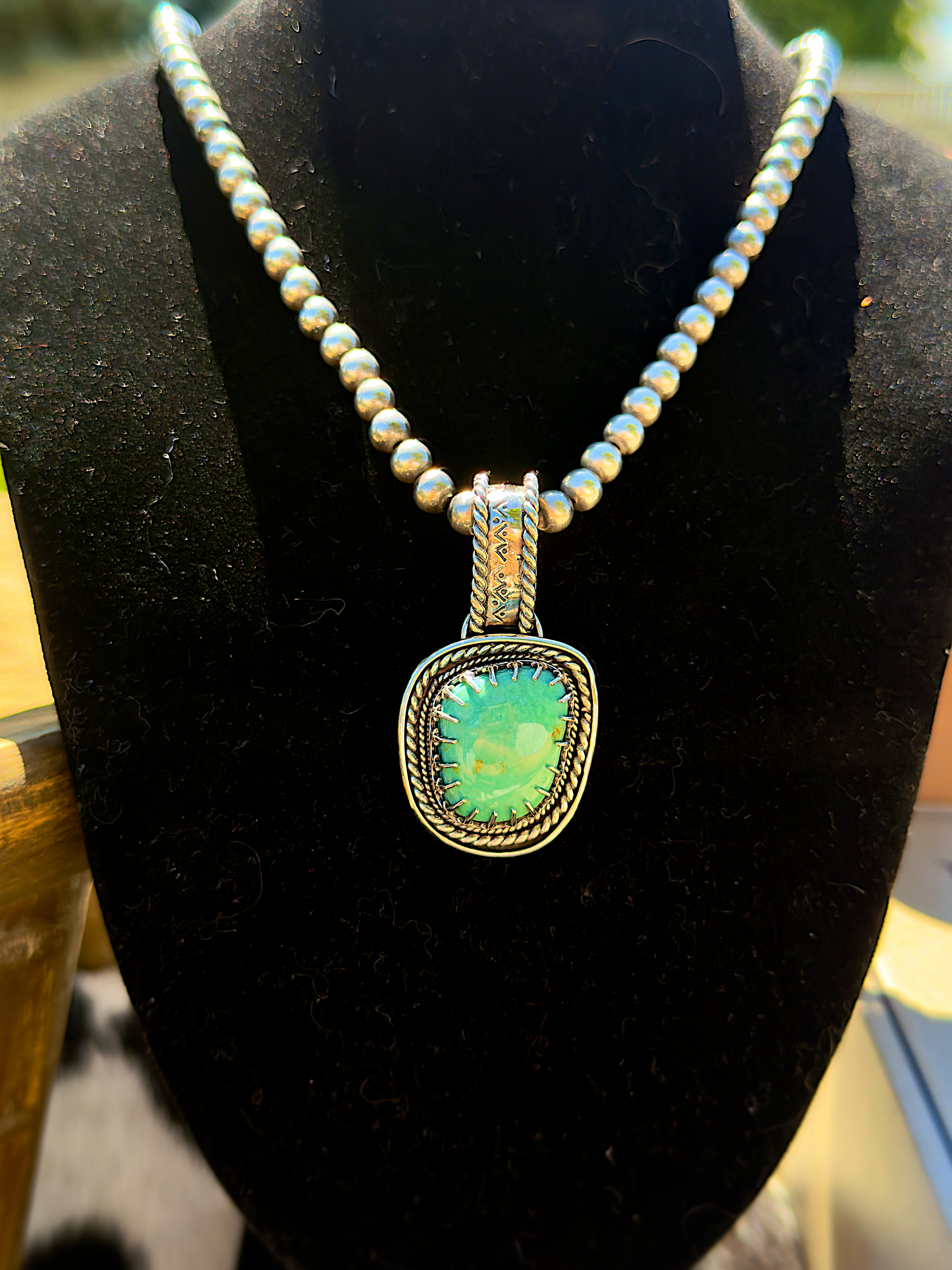 Alacran Turquoise Pendant