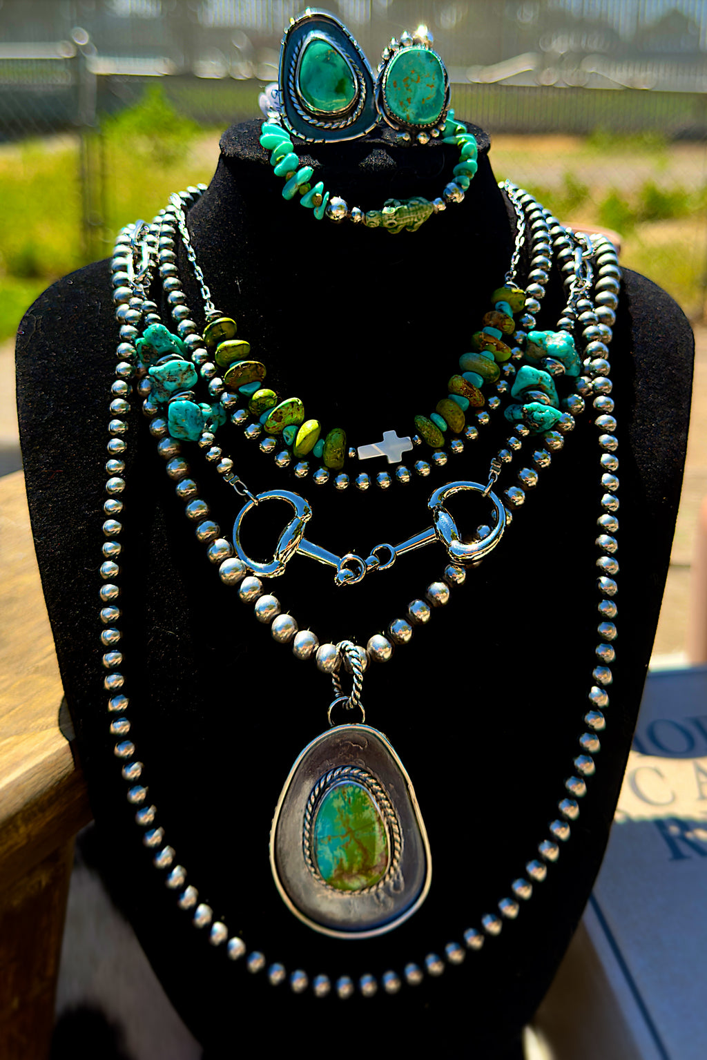 Pilot Mountian Turquoise Pendant