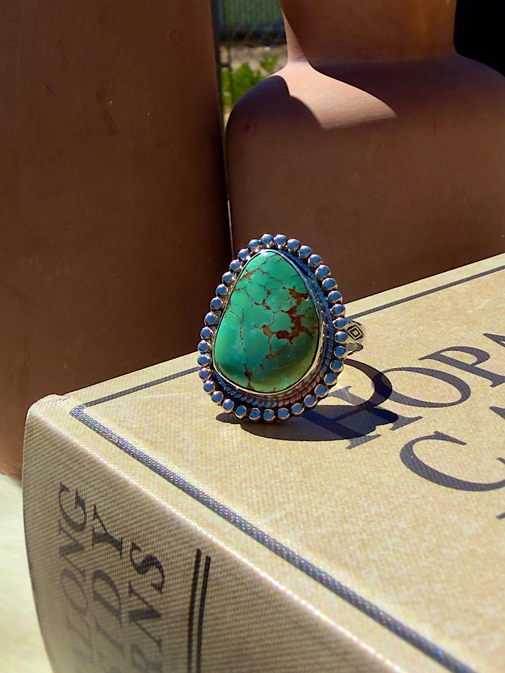 Royston Turquoise Ring Size 8.5