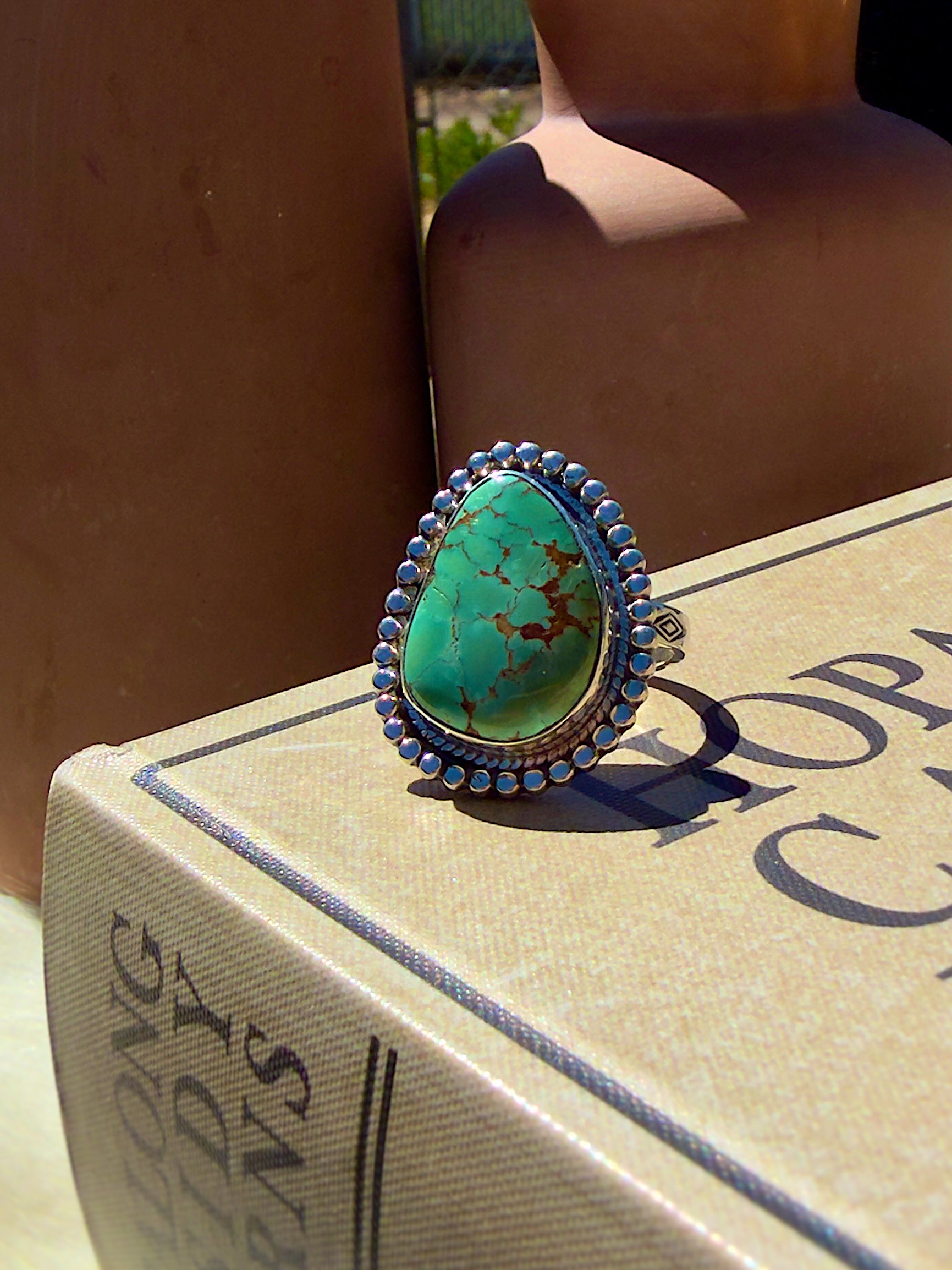 Royston Turquoise Ring Size 8.5