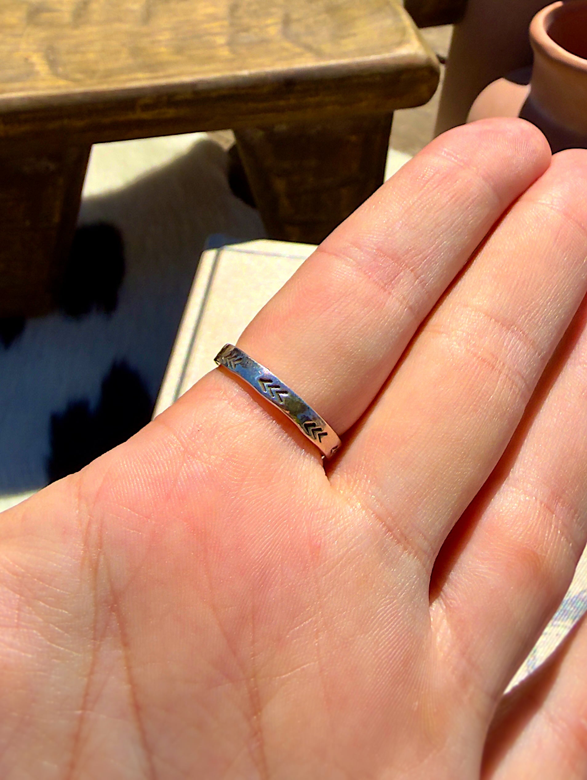 Blue Moon Turquoise Ring Size - 9.5