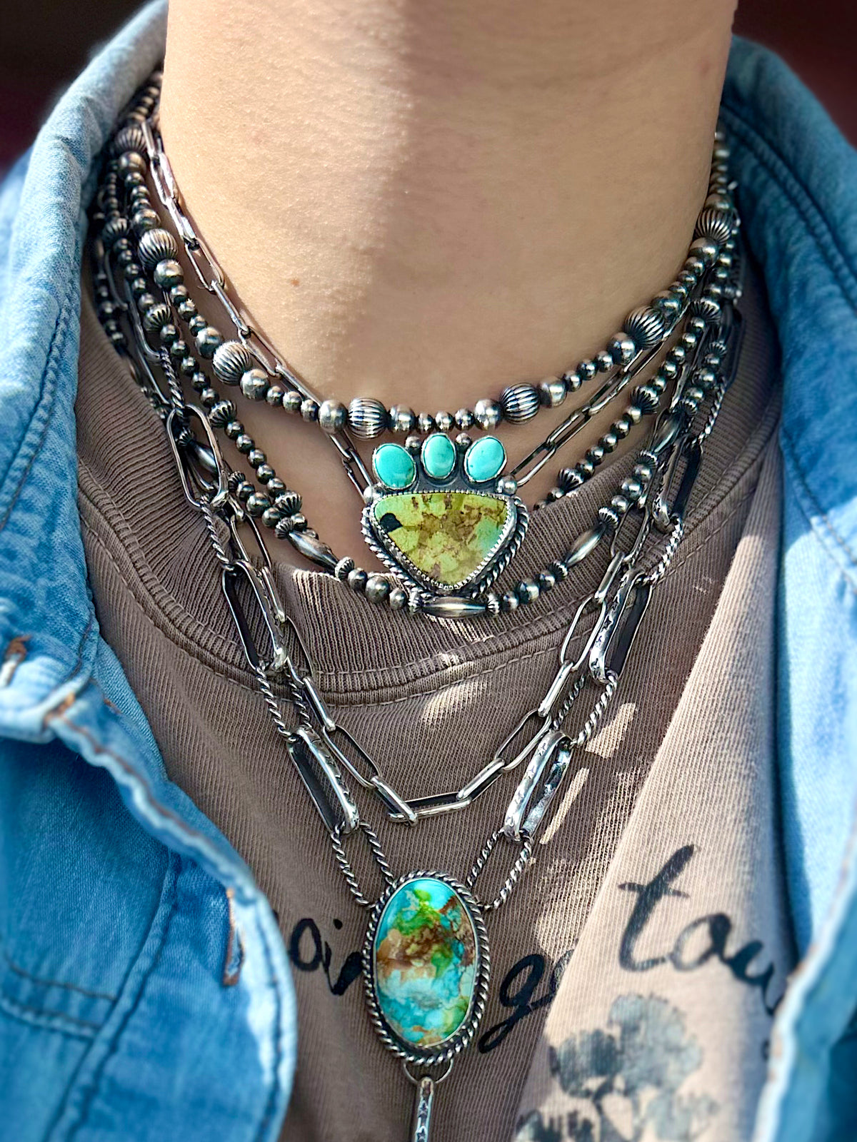 ‘Outlaws Only’ Choker Necklace