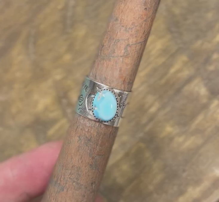 Golden Hills Cigar Ring (SIZE 7)